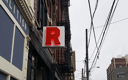 Reverse Lit Channel Letters